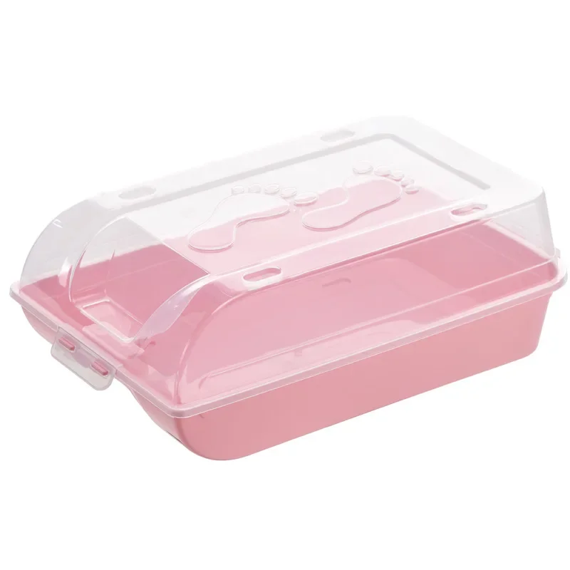 

H200 Large thickened shoe box transparent and moisture-proof