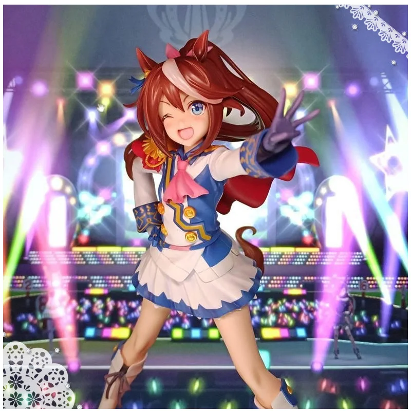 

Kotobukiya Uma Musume: Pretty Derby Toukai Teiou Figure 21cm PVC Action Figure Model Toys Doll Collectible Kids Toy Gifts