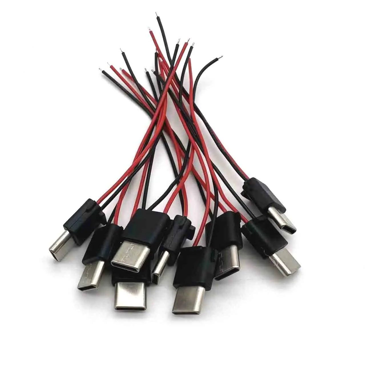 ลวดเชื่อม Type-C ชนิดตัวผู้กันน้ํา 2 ขาพร้อมขั้วต่อกันน้ําปลั๊กกระแสสูง 5A 1