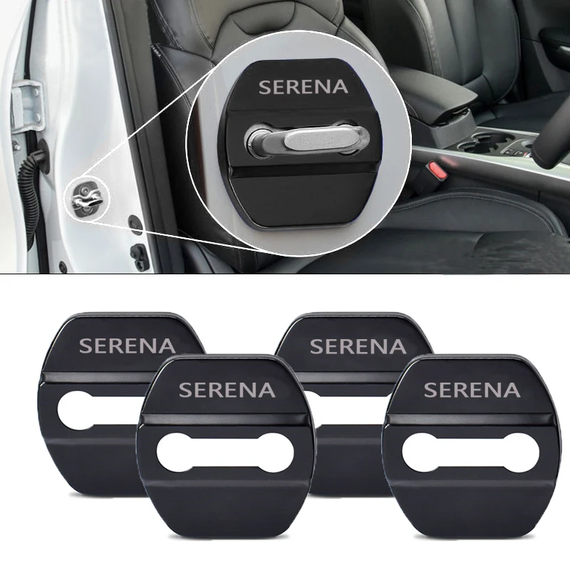 For4PCSCarDoorLockcoverProtectCaraccessoriesForNissanSerena