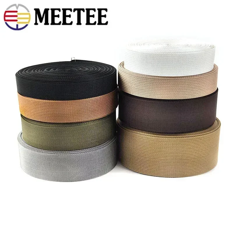Durable Nylon Webbing Strap for Creative Projects - 5 Meters (20-50mm Width)