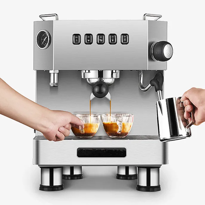 

Classic home restaurant cafe automatic stainless steel sperso commercial espresso electric coffee maker machine