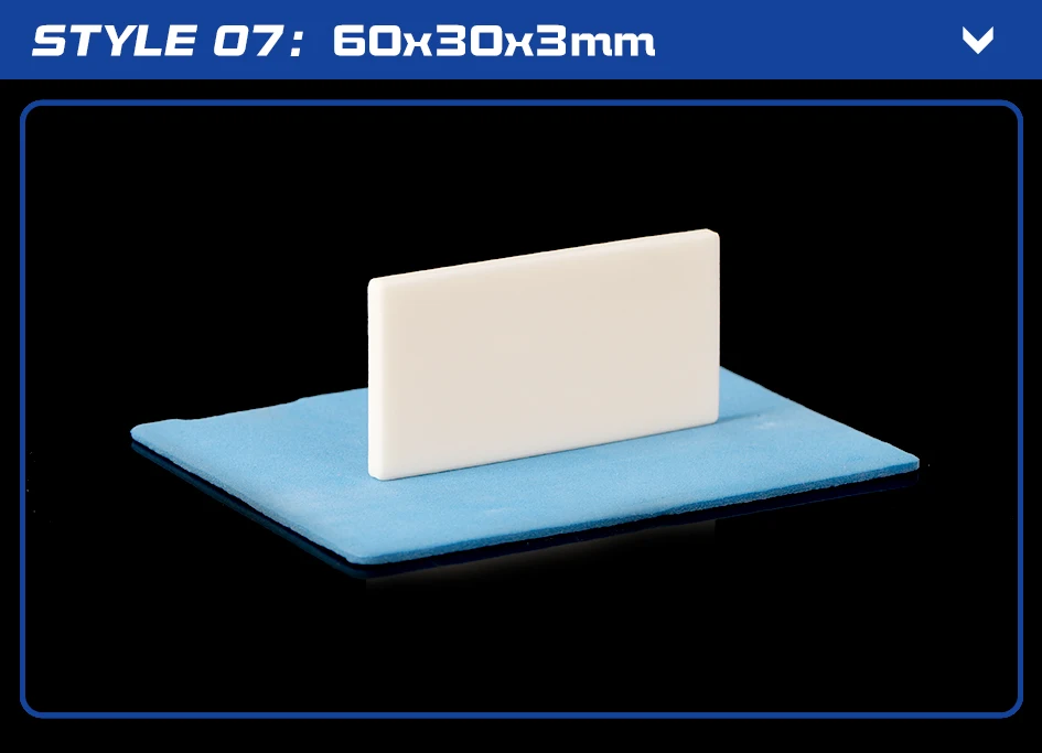 99% Aluminium oxid platte Hoch temperatur beständigkeit 1750 ℃ antike Spezifikation eins – Detail 7