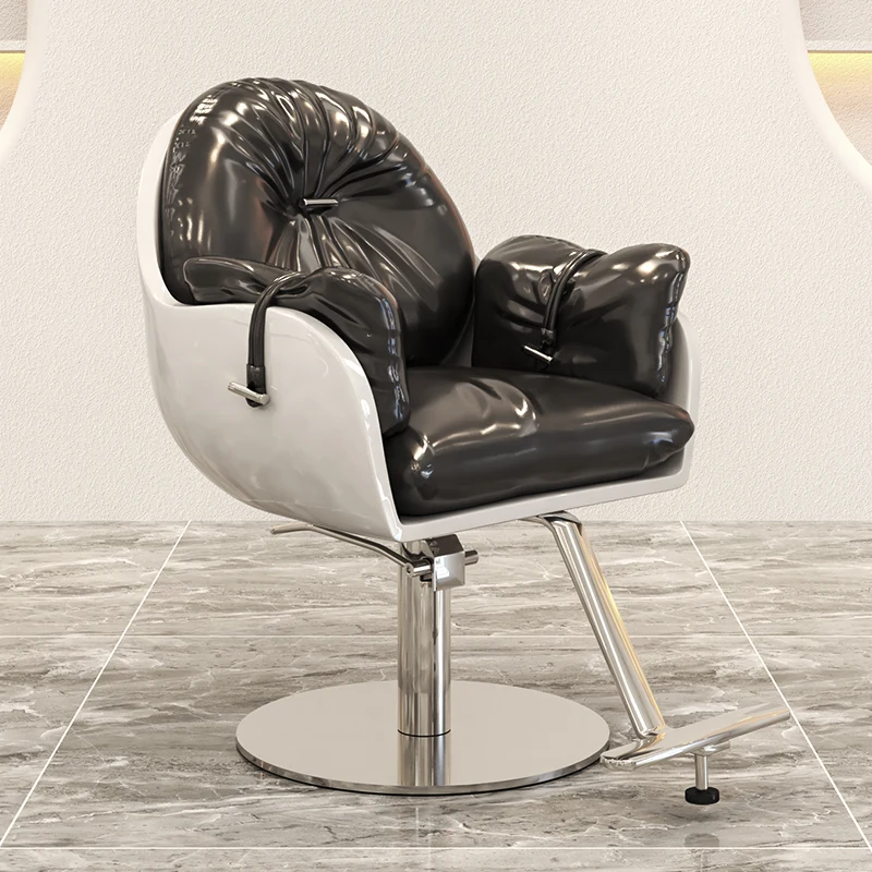 

Ergonomic Luxury Beauty Barber Chairs Professional Hair Dresser Pedicure Barber Chairs Swivel Silla Tattoo Furniture MR50BC