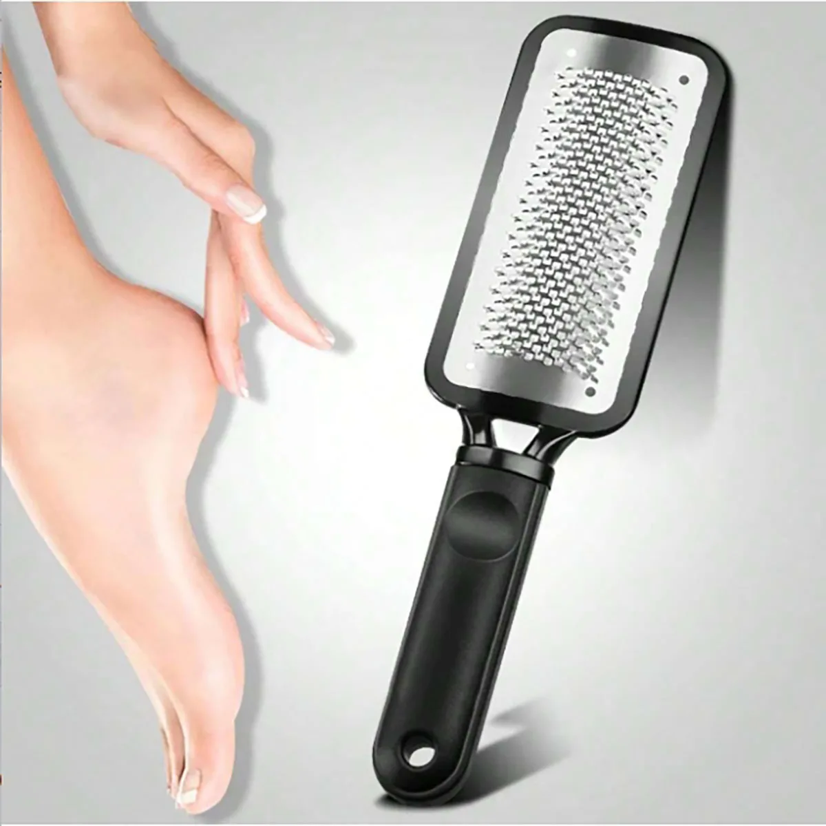 foot file Professional Double Side Heel Grater Hard Dead Skin Callus Remover Pedicure Foot Care Tools
