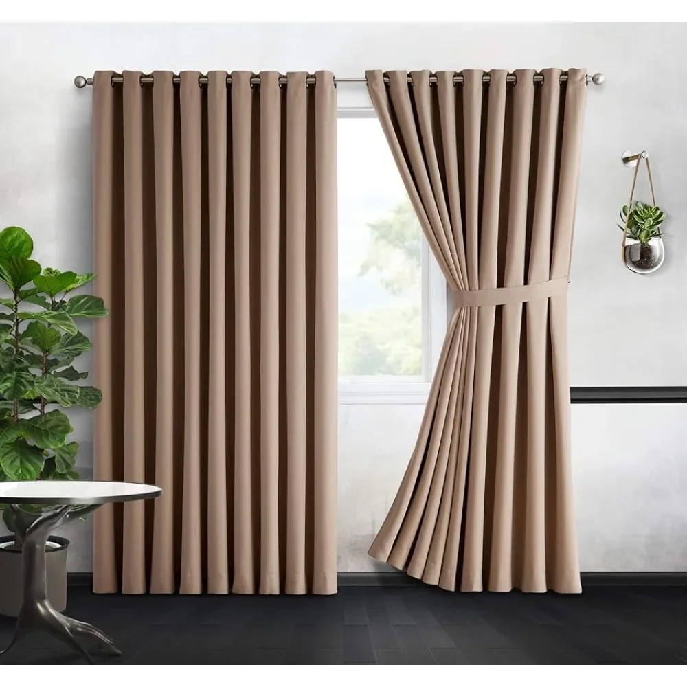 

Hall Curtains for Living Room 2 Pieces Free Shipping Taupe) Freight Free Shower Curtain Models Blackout Curtains of 2 Panels