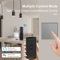 BSEED Tuya Wifi Switches 1/2/3Gang 2Way Smart Touch Switches Tuya Google Smart Life Alexa App Wireless Control Glass Panel 2Pack - Image 4