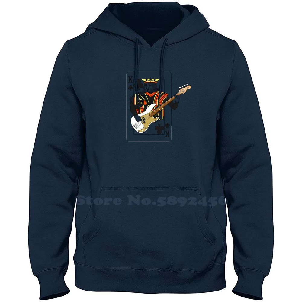 

King Bass P 100% Cotton Hoodie Casual Sweatshirt