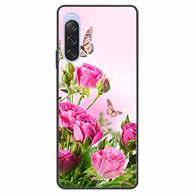 Shockproof Soft Silicone Back Cover - Cute Cat Design