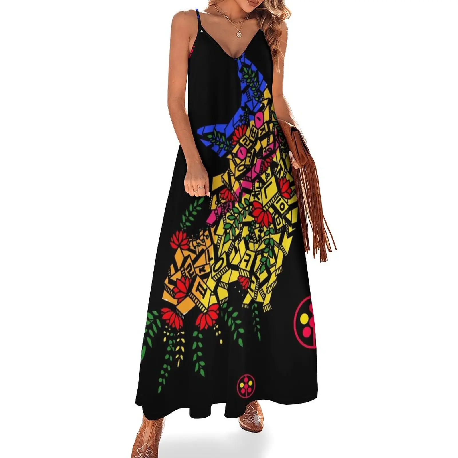 

Красивая душа кошка. Платье без рукавов, вечернее платье, женская одежда, шикарное и элегантное женское платье