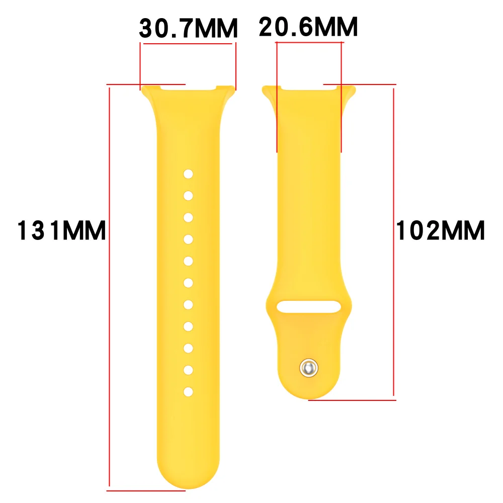 Silicone Sports Strap for Smartwatch - Durable and Comfortable Band Accessory