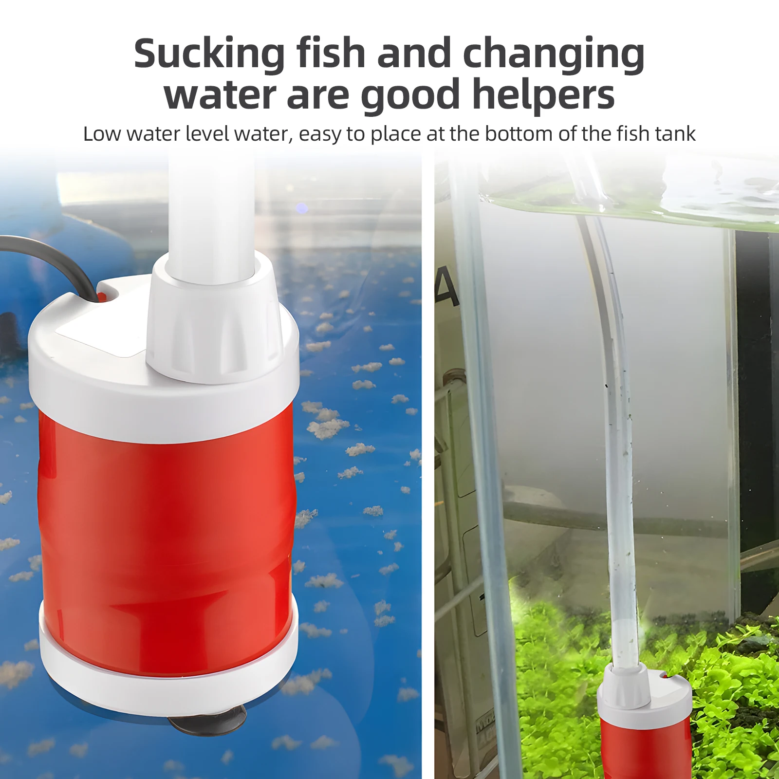 DC12V 20W Submersible Water Pump High Lift 20FT Fountain Pump High Flow Brushless DC Pump for Home Pond Fish Tank Fountain