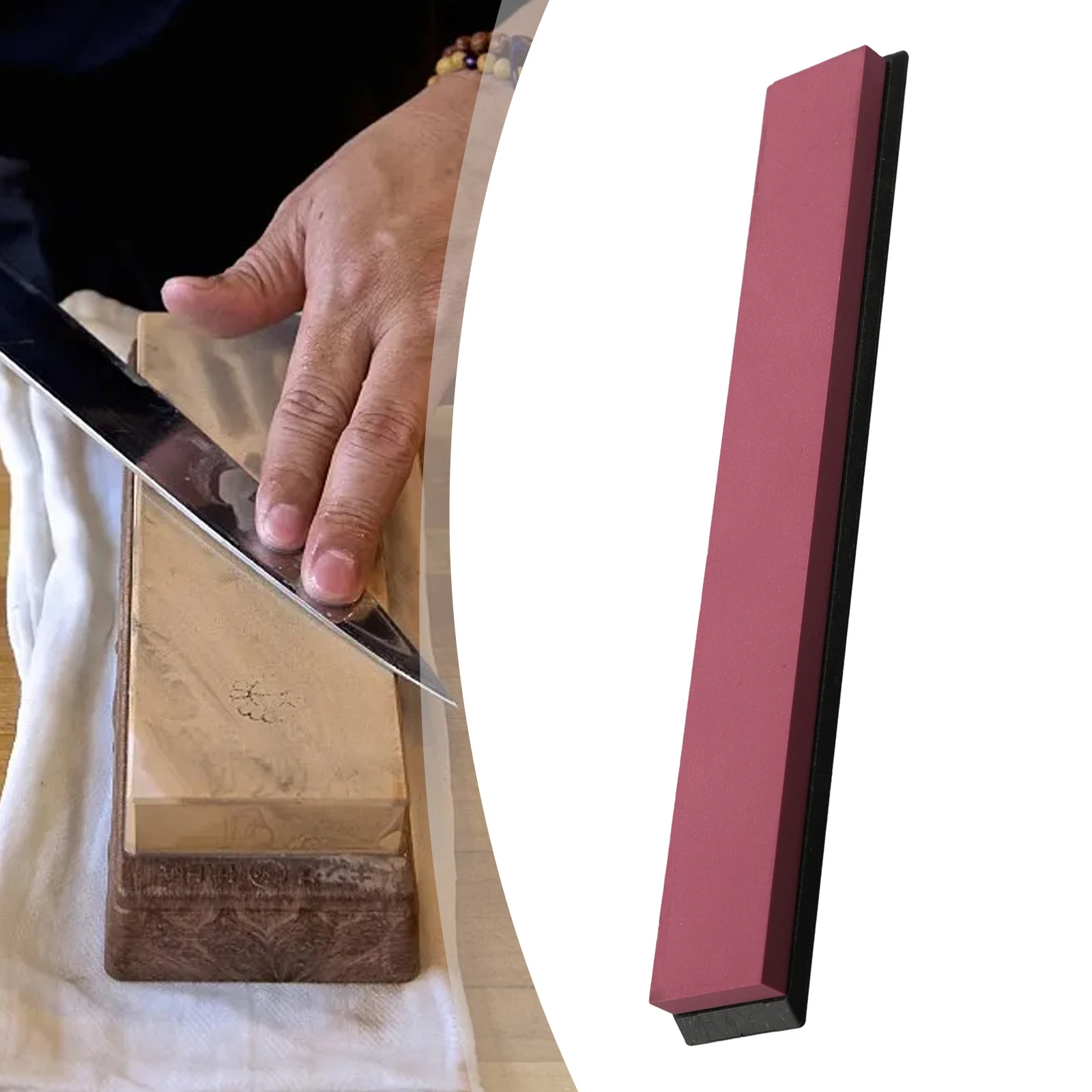 

1PC Sharpening Stone Whetstone Grinder Sharpener Grindstone Kitchen Tool Fixed Angle Whetstone Fine Grinding And Polishing