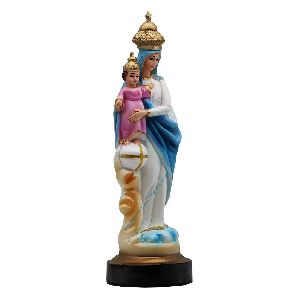 Virgin Mary Statue, Catholic Gifts, Church Decoration Sculpture,Holy Figurine Ornament, Height 30cm