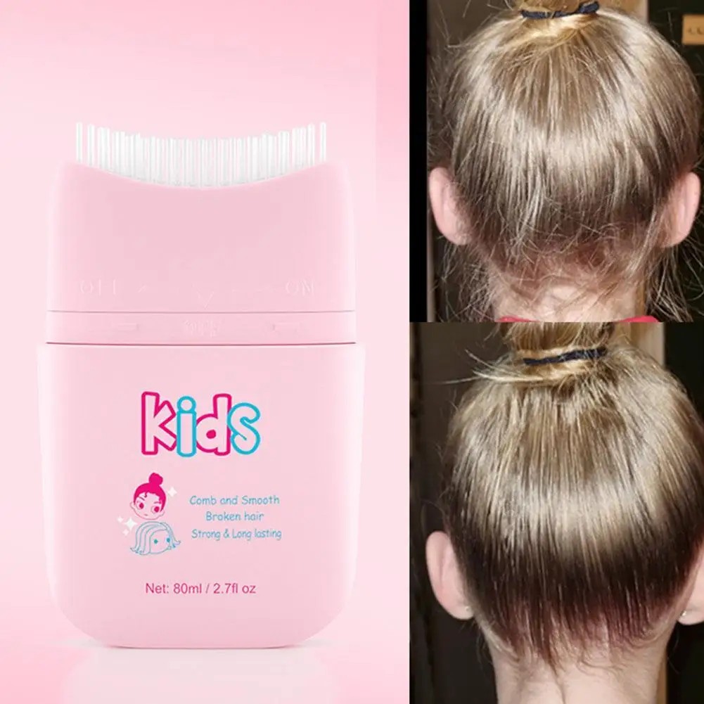 

Children'S Broken Hair Finishing Cream Artifact Styling Hair Wax Stick Rapid Fixed Edge Gel Hair Frizz Fixed Fluffy Hair Care