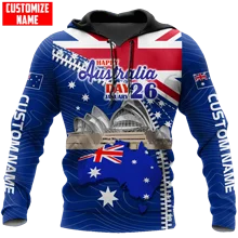 

PLstar Cosmos 3Dprint Newest Australia Flag Custom Name Art Harajuku Streetwear Casual Unique Unisex Hoodies/Sweatshirt/Zip A-16
