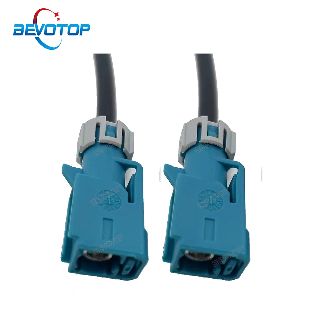Nova Chegada à Prova Impermeável Água Fakra z Fêmea para Fêmea Conector Rg174 rf Cabo de Extensão Coaxial 50 Ohm Coaxial Trança Jumper Peças