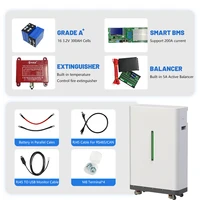 Batterie au lithium LiFePO4 48V 300Ah 15kW 51.2V 100Ah 10KW 5KW 6000 cycles Bluetooth 16S BMS CAN RS485 STOCK UE Livraison rapide 3
