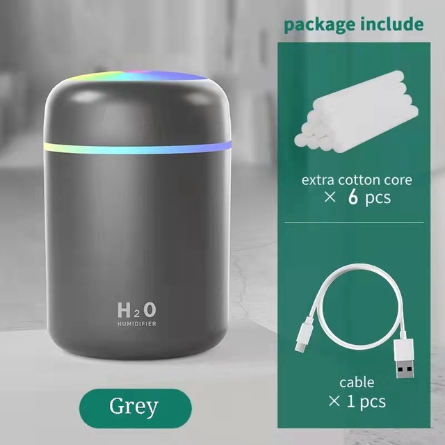 Colorful Air Humidifier Essential Oil Diffuser Sprayer Fogger Aromatherapy aroma diffuser Car air freshener Home Humididicator