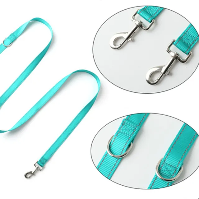 Dog Leash Reflective Double Leashes for Dogs Walking Nylon Dog Leash Walker Multifunction Dogs Leashes for Training Accessories 5