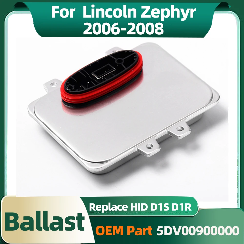 

1Pcs HID D1S Xenon Ballast OEM Part 5DV000000 5DV009000-00 Replacement Easy to Install For Lincoln Zephyr 2006 2007 2008