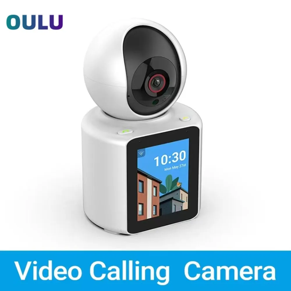 

Video calling camera bidirectional video intercom 360 degree rotating baby monitoring Ai recognition security monitoring