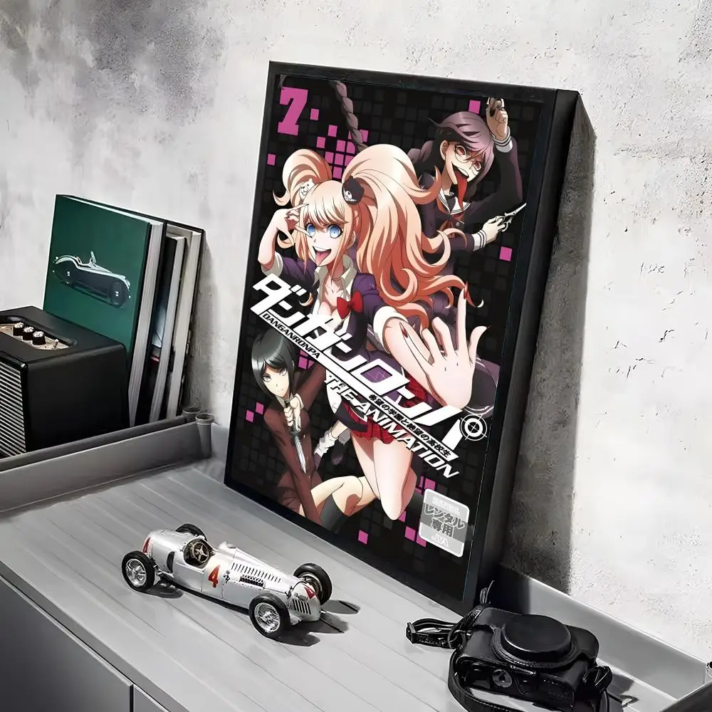 D-DanganRonpa Anime-Poster, Aufkleber, Wandgemälde, selbstklebende Dekoration für Schlafzimmer, Wohnzimmer, Zuhause, HD-Wandaufkleber, Geschenk – Detail 11