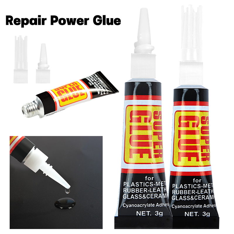 1/2/4/8/16/30Pcs Quick Repair Glue Wood Rubber Metal Glass Cyanoacrylate Jewelry Adhesive Instant Strong Bond Shoe Repair Glue