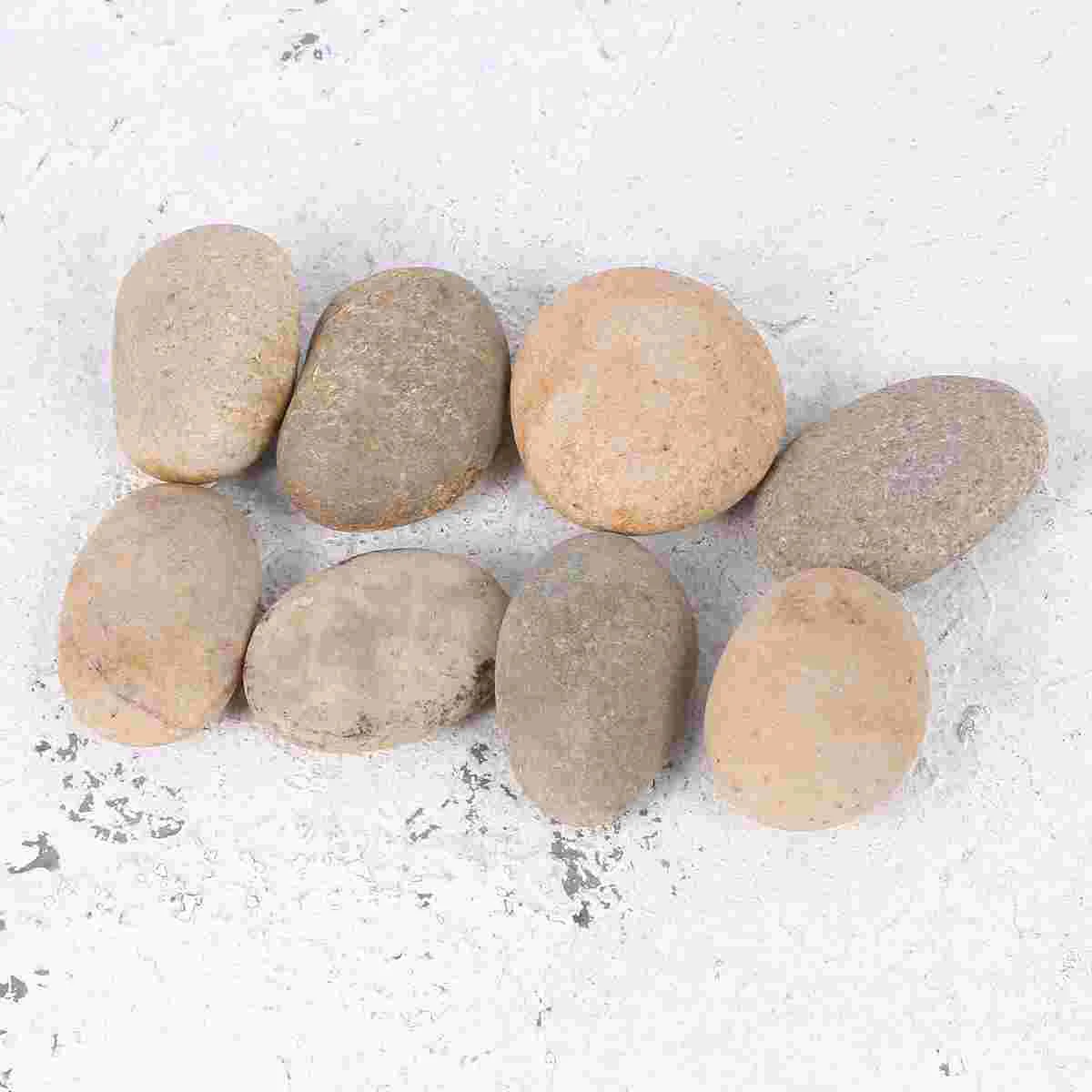 

Children's Drawing Painted Rocks Stones Cartoon Creative Stones Hand-painted DIY Polishing Pebbles - 3-5cm (Mixed Color)