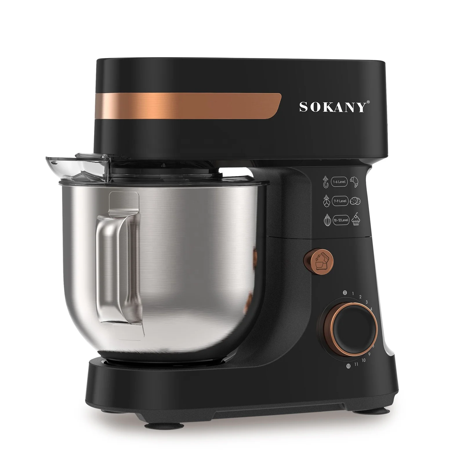 Sokany 276 반죽 반죽 반죽 기계, 식품 믹서, 미니 스탠드 믹서, 식품 프로세서 스탠드 믹서, 신제품