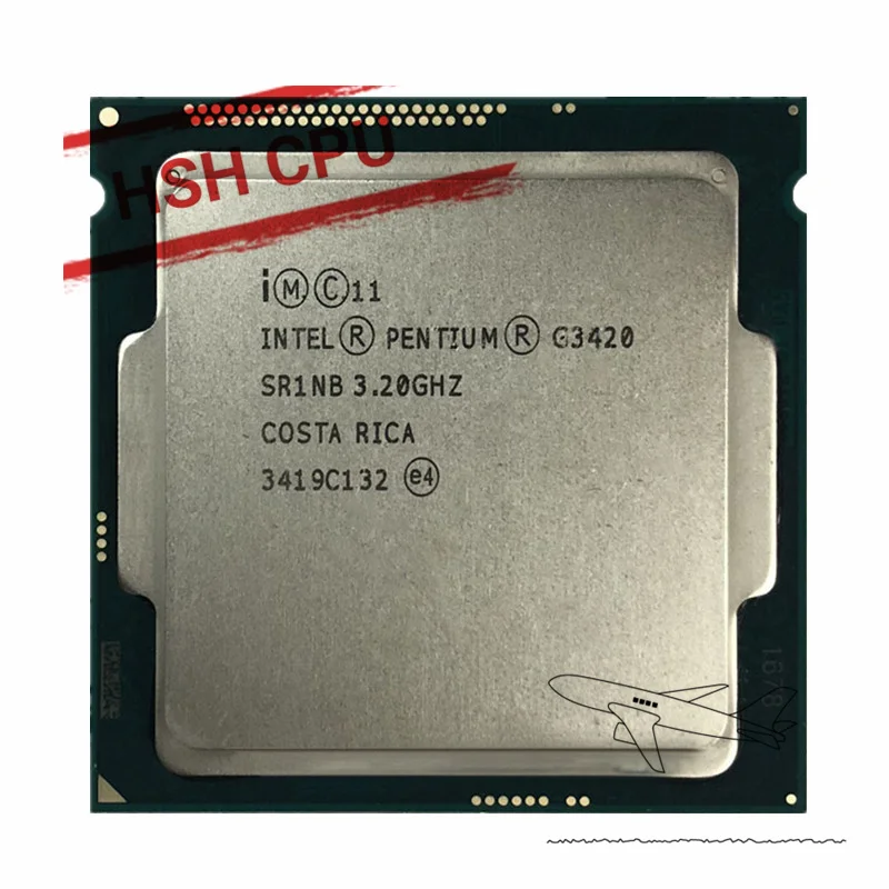 Processore Cpu Intel Pentium G3420 G3420 3.2 Ghz Dual-Core 4M 53W Lga 1150