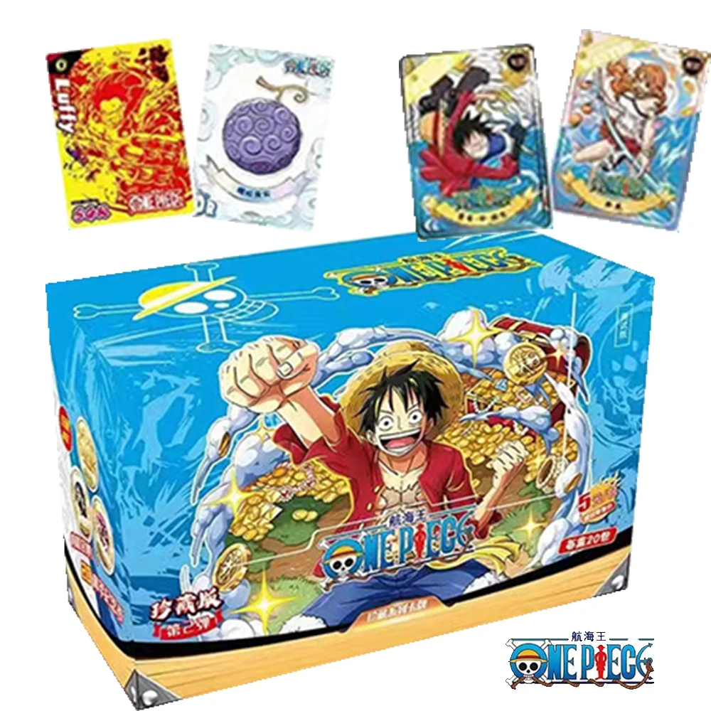 

Genuine One Piece Cards Collection for Children Rare Limited Exquisite New Black Gold Metal Hollow Cards Hobby Boy Birthday Gift