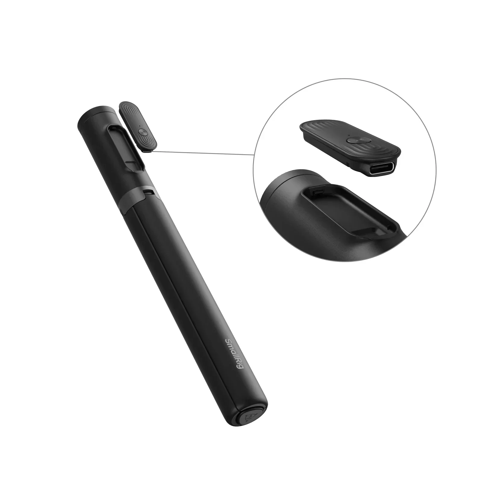 SmallRig ST30 Lite One-Touch Deploy Selfie Stick Tripod Height Adjustable from 3