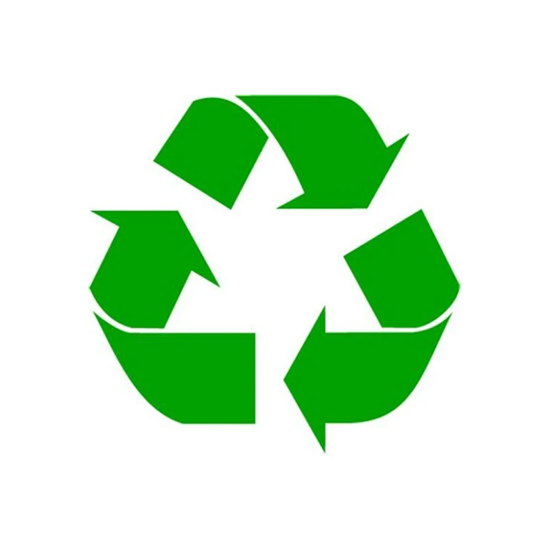 

5,5 ”переработанные виниловые наклейки с символами, наклейки для обновления и повторного использования дома