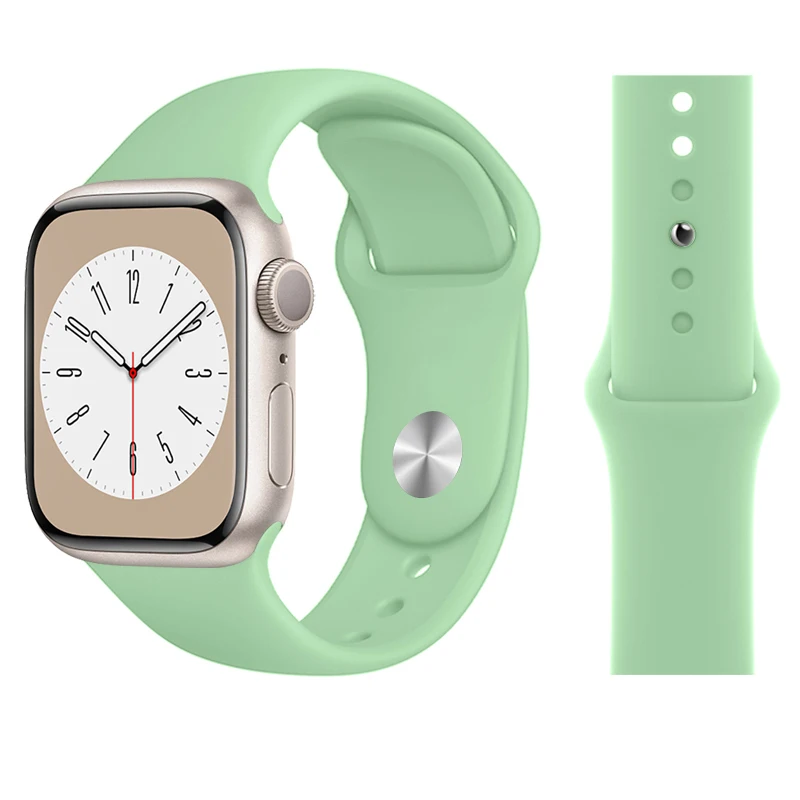 ตัวเลือกสินค้า สายซิลิโคนสุดเก๋สำหรับ Apple Watch ใส่สบายไม่ร้อน