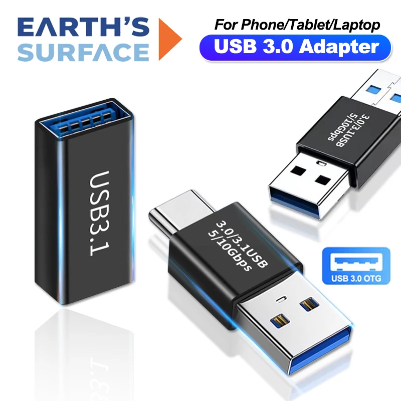 USB3.0 OTG Adapter 5Gbps Type A Female to Female Connector thumbnail 8