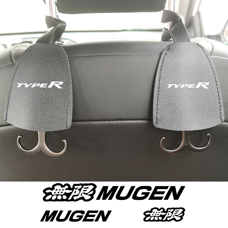Car Seat Back Hook For Honda Mugen Typer Accord Airwave Avancier Brio