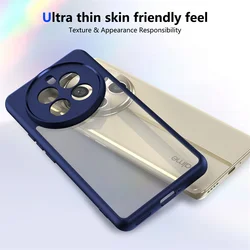 Enhanced Crystal Armor Rugged TPU Bumper Case - Ultra Protective and Stylish Back Cover for Realme 12 Pro+ (Blue)