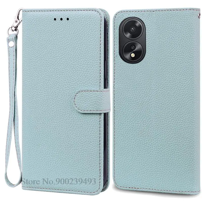 Leather Flip Wallet Phone Case with Silicone Cover - Elegant Design