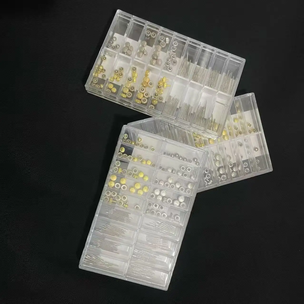 Ultimate Waterproof Watch Crown Stem Kit, 170-Piece Watch Repair Set