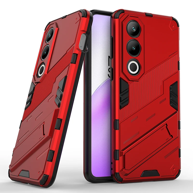 Shockproof Armor Case with Kickstand and Anti-Fall Protection
