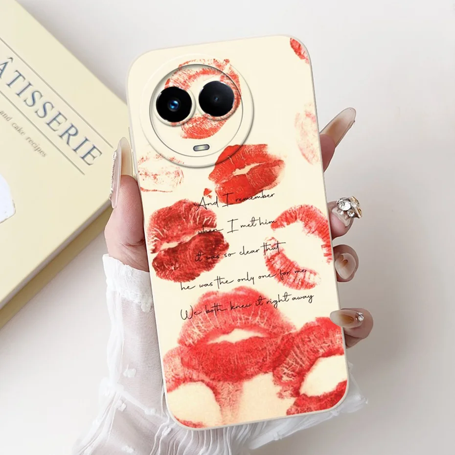 Fashionable Lens Protective Soft Silicone Phone Case