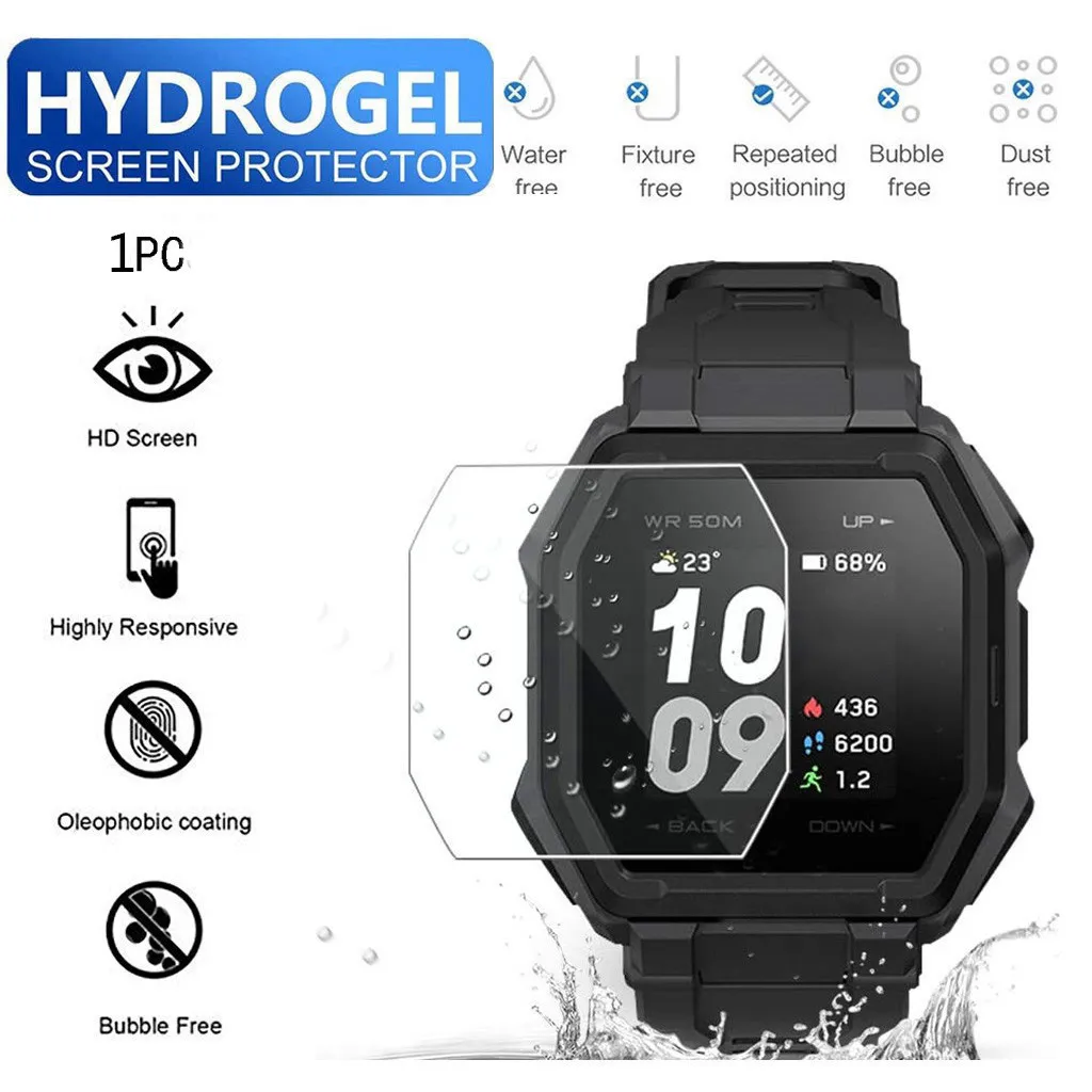 

1 шт., Гидрогелевая Защитная пленка для смарт-часов Amazfit Ares