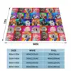 Sing 2 Movie All Characters Knitted Blankets Flannel Cartoon Cute Super Soft Throw Blankets for Outdoor Travel Bed Rug 6