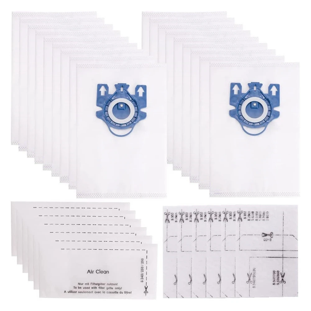 

Вакуумные мешки для эффективных пакетов Miele 3D GN, Classic C1, Complete C1 C2 C3, S227/S240, S270, S400, S2, S5, S8 Series