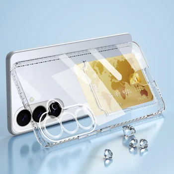 Phone Accessories Clear Case for Samsung Galaxy S26 Ultra S25 FE S24 Plus S23 S22 A17 A56 5G A36 A16 A55 A35 A15 Soft Covers
