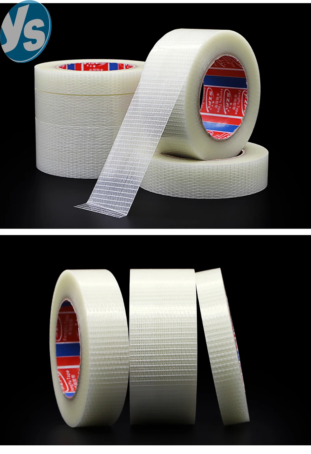 Ruban adhésif double face 5mm-60mm x 25m/50m pour modelisme