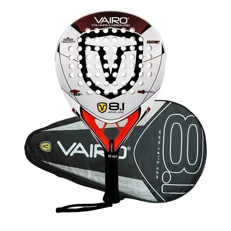 Professional Padel Tennis Racket Soft Face Carbon Fiber Lightweight Fashionable EVA Sports Equipment padel racket tennis racket