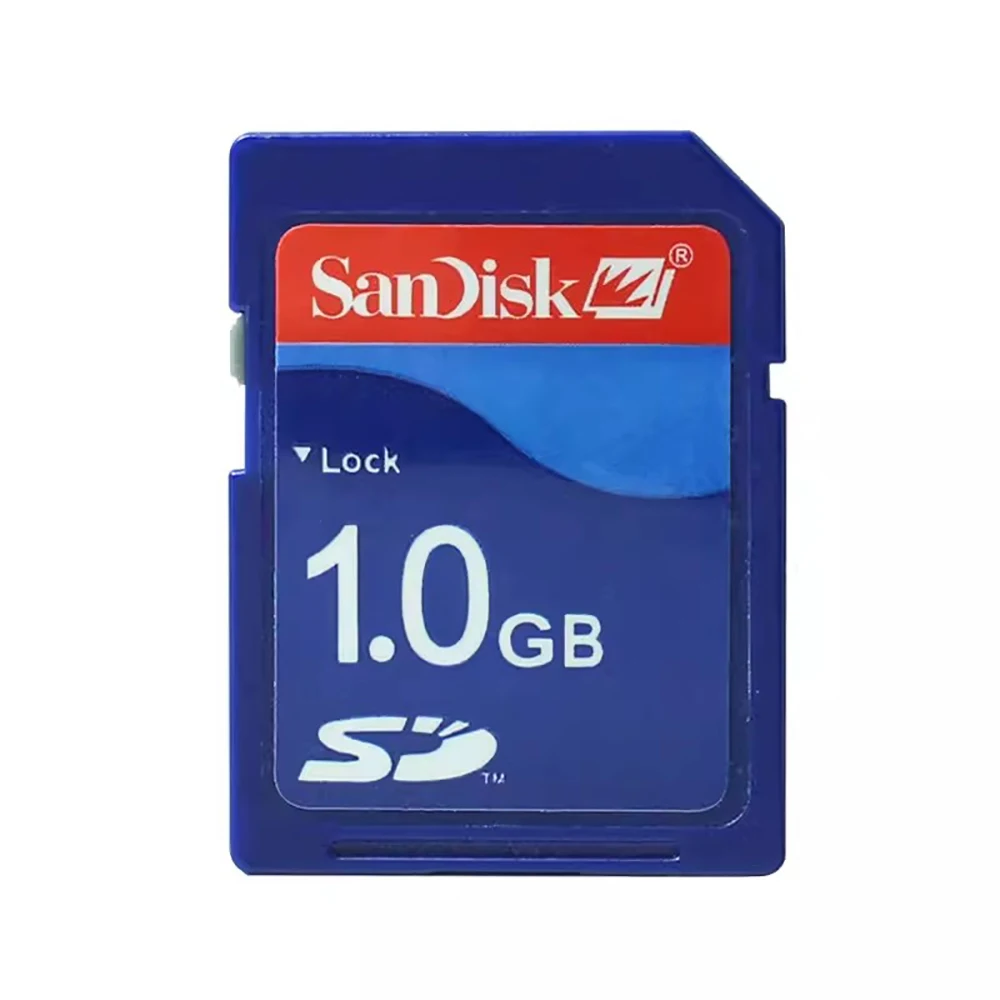 Sandisk sd 카드 Canon Panasonic CCD 디지털 sd 카드 용 1GB 카메라 메모리 카드 3D 프린터 CNC CNC 메모리 카드
