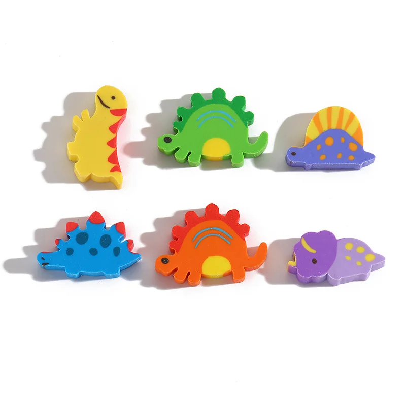 Pencil Erasers 10Pcs/Lot Dinosaur